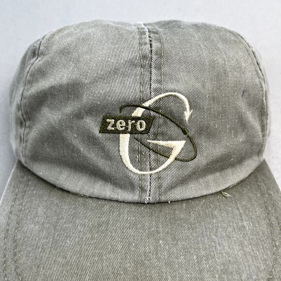 Vintage Tech Software Hat Cap Strapback Tan Zero Gravity G Skater Adjustable 90s - Picture 3 of 8
